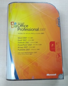 ●新品●Microsoft Office Professional 2007(Access/PowerPoint/Excel/Word/Outlook)