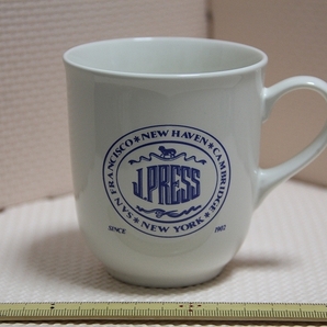 陶器製 J.PRESS ロゴ マーク カップ 1902 検索 Jプレス VAN 非売品 グッズ ノベルティの画像1