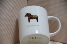 陶器製 タリーズコーヒー 馬 2014 マグカップ 未使用 検索 Tully's タリーズ マグ コップ COFFEE 珈琲 グッズ_画像1