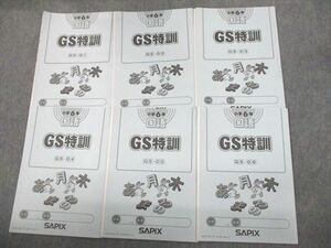 VC11-132 SAPIX 小6 国語 GS特訓 GS-01～06 2020年度版 計6冊 27S2D