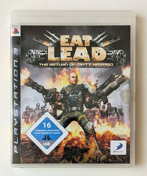 PS3 イートレッド マットハザードの逆襲 リターン オブ マット ハザード EAT LEAD Return of Matt Hazard EU版 ★ プレイステーション3