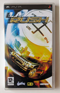 PSP L.A. Los Angeles Rush LA RUSH RACING EU version * PlayStation * portable 