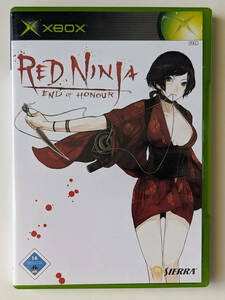 ... river. Mai red * Ninja : end *ob* owner -RED NINJA END OF HONOR EU version * XBOX / XBOX 360