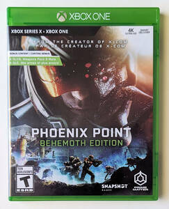 fi-niks* Point :behi- Moss edition X-COM PHOENIX POINT Behemoth Edition North America version * XBOX ONE / SERIES X