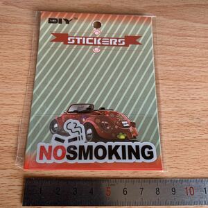 ステッカー 自動車ステッカーシール禁煙 No Smoking @3923