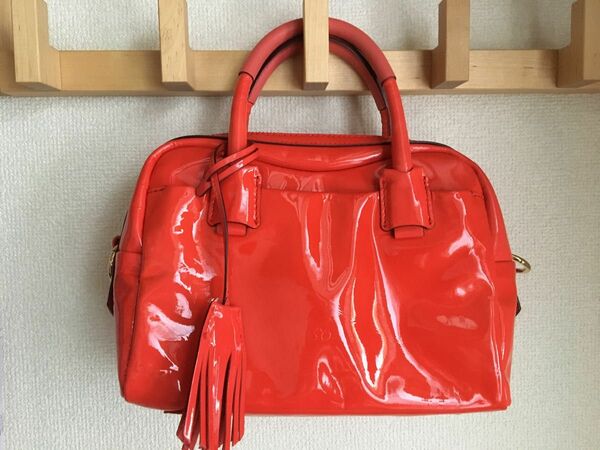 サザビー　2way エナメルバッグ FURLA フルラ