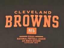 2000sUSA古着 NFL クリーブランド ブラウンズ Tシャツ sizeXL 茶色 アメフト フットボール ビッグシルエット 大きいサイズ アメリカ 雰囲気_画像2