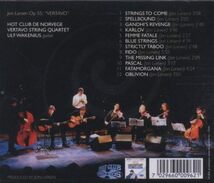 Hot Club De Norvege / Vertavo Quartet / Ulf Wakenius ウルフ・ワケニウス - Jon Larsen Op 55: Vertavo 再発CD_画像2