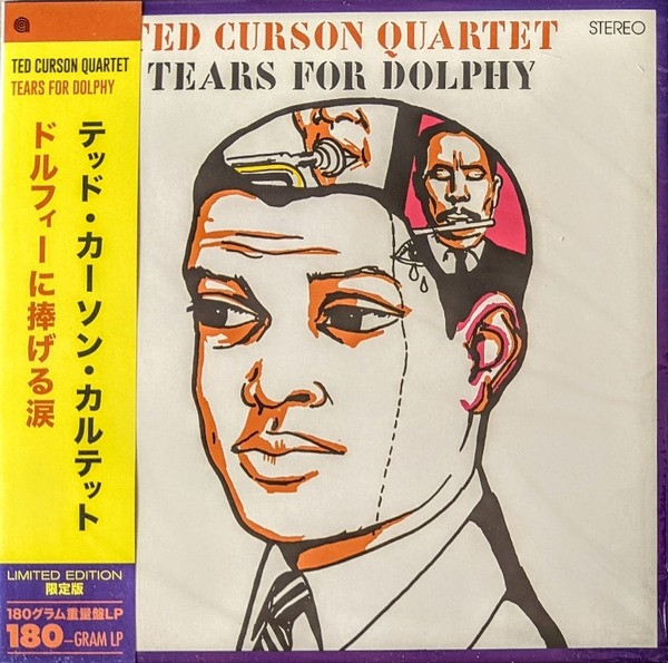 Ted Curson テッド・カーソン Quartet - Tears For Dolphy ボーナス・トラック1曲追加収録限定再発アナログ・レコード