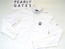 ★美品★PEARLY GATES パーリーゲイツ / PG89 プルオーバー ボタンダウンシャツ / サイズ４_画像8