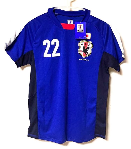 サッカー 日本代表 ユニフォーム #22 YOSHIDA 吉田 麻也 Tシャツ レプリカ　半袖