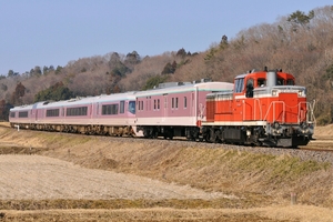 鉄道 デジ 写真 画像 485系 ゆう 水郡線 3