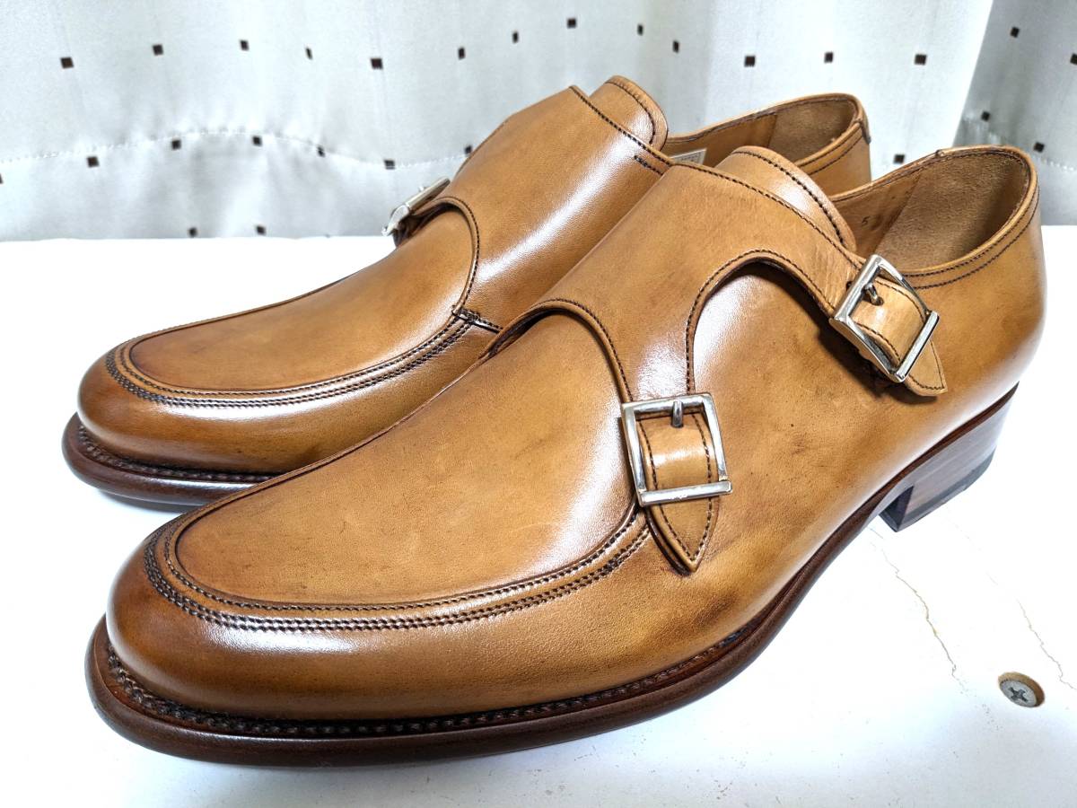 ヤフオク! -「(santoni サントーニ) ダブルモンク」(メンズシューズ