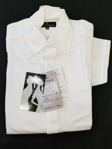 GLANESS WORK グラネスワーク　Yシャツ（ボタンダウン・半袖）白　サイズSS　メンズ　01