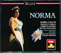 西独盤　ベルリーニ　歌劇「ノルマ」　カラス／セラフィン　3CD_画像1