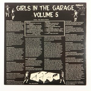 ◆LP◆V.A.◆GIRLS IN THE GARAGE VOL.5◆US盤◆Romulan Records UFOX10◆The Majorettes,The Bermudas,The Occasionals,The Pussycats他の画像2