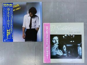 帯付きLP 2枚セット J.D.サウザー J.D. SOUTHER / YOU'RE ONLY LONELY / HOME BY DAWN 国内盤 25AP1632 / P-11477