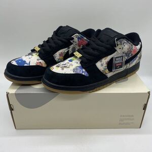 【28.5cm】新品 Supreme NIKE SB DUNK LOW OG QS Rammellzee ナイキ シュプリーム ダンク ロー ラメルジー (FD8778-001) 4516