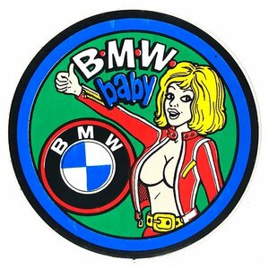 ＢＭＷ ビンテージ デカール BMW Vintage Decal ビー・エム・ダブリュー 車 ドイツ 独国 ステッカー Deutz Car Sticker