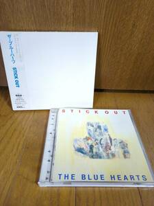 CD THE BLUE HEARTS ザ ブルーハーツ STICK OUT スティックアウト/夢 旅人 月の爆撃機 1000のバイオリン 台風/ハイロウズ クロマニヨンズ