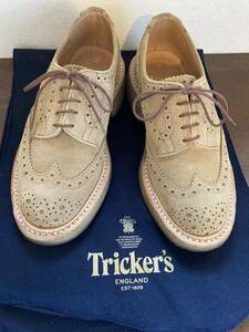 ボーイズマーケット 別注 トリッカーズ size 5 1/2 5.5 Boysmarket Tricker's BOURTON