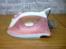 STEAM IRON シュアースチームアイロン　SI-102　パステルピンク　 株式会社　石崎電気製作所　　　　　　120928001_画像3