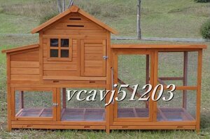 * beautiful goods * large chicken small shop . is to small shop pet holiday house house wooden gorgeous rainproof . corrosion rabbit bird cage outdoors .. breeding garden cleaning easy to do 