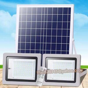 300W street light solar light outdoors for floodlight *2 waterproof high luminance automatic lighting sun light departure electro- crime prevention light entranceway / garden garden light lighting battery attaching 