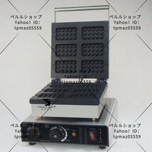 六枚取り ワッフル 四角形 業務用/厨房機器/飲食店/店舗用品/屋台/出店_画像1