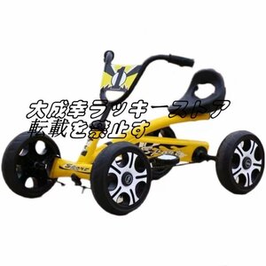  strongly recommendation pair pedal go- Cart Kids ride on car toy 4 wheel bicycle push bike F1643