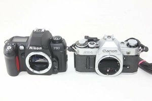 【フィルムカメラ2台まとめ売り】Nikon・Canon #0093-491