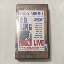 zvd-08♪ブルース・サミット・コンサート 出演者： B．B．キング 出演者： ロバート・クレイ [VHS] ビデオ 1995年　55分_画像1