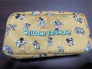 【新品未使用品】ポーチ　ディズニーフレンズ　Disney friends