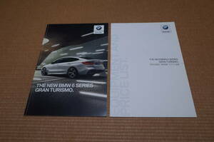 BMW 6 series gran turismo main catalog 2018 year 9 month version set 