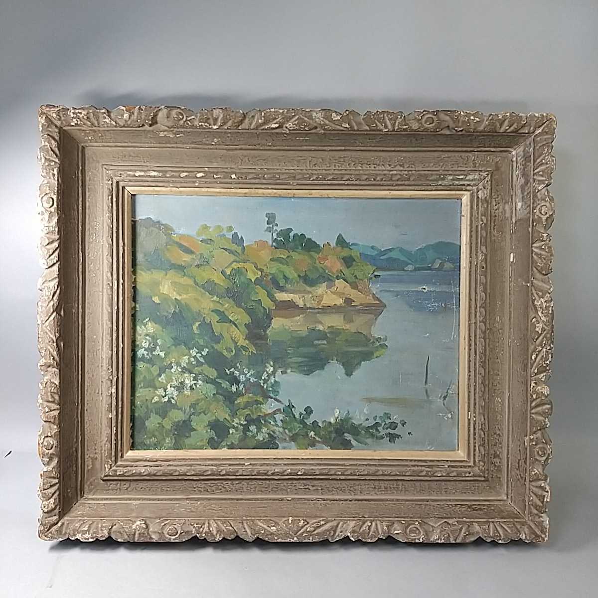 世界の 額縁 アンティーク フレーム 風景 油絵 絵画/タペストリ