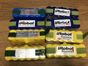ルンバ バッテリー　8個　ジャンク扱　　【roomba　iRobot ロボットクリーナー ロボット掃除機　Roomba】