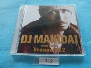 CD／DJ MAKIDAI／Treasure MIX 2／初回盤／CD + DVD／DJ　マキダイ／トレジャー・ミックス　2／管712