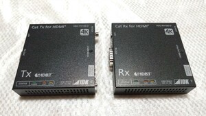 HDC-TH100-D,HDC-RH100-D 4K対応 HDMI送受信セット