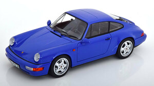 norev 1/18 Porsche 911 (964) Carrera 4 Coupe 1990 blue Porsche Norev 