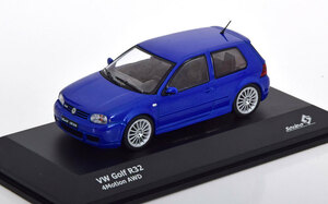 solido 1/43 VW Golf 4 R32 2003　ブルー　ワーゲン　ゴルフ