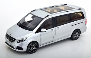 norev 1/18 Mercedes Benz V class AMG Line silver Mercedes Benz Norev 