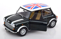 KK scale 1/12 Mini Cooper RHD darkgreen Union jack　ダイキャスト製　ビックスケール_画像1