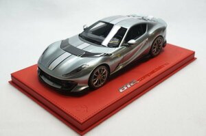  special order goods BBR 1/18 Ferrari 812 competizione Grigio coburn Ferrari Deluxe pedestal case attaching 5 car limitation R