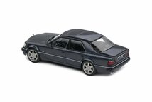 solido 1/43 Mercedes Benz (W124) E60 AMG Saphire Black Metal 1994　メルセデス　ベンツ_画像3