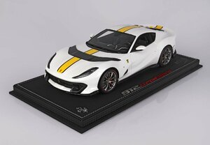 BBR 1/18 Ferrari 812 competizione Bianco itlia　フェラーリ　P18207E1