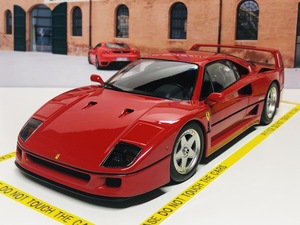 KK scale 1/18 Ferrari F40 レッド　ダイキャスト製　フェラーリ