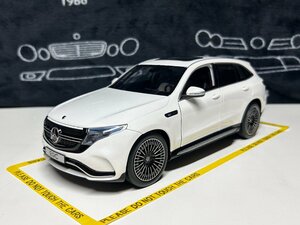 NZG 1/18 Mercedes Benz EQC 400 4Matic (N293) diamond white　メルセデス　ベンツ　ディーラー限定品