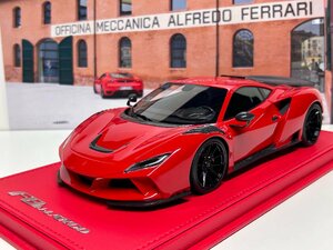 Peako 1/18 Novitec Ferrari F8 Tributo N-Largo 2021　レッド　フェラーリ　ノビテック