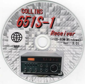 COLLINS 651S-1 ReceiverのCD-ROM(Windows)