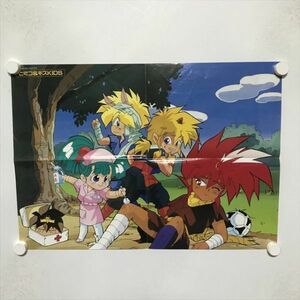 B14480 ◆魔神英雄伝ワタル ヒミコ＆キズKIDS B3サイズ ポスター 送料180円 ★5点以上同梱で送料無料★